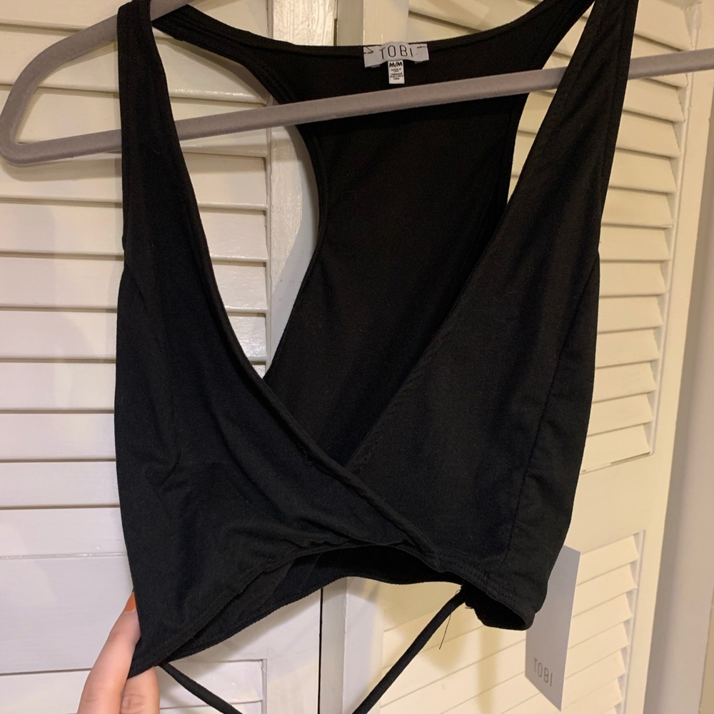 Stringed Crop Top